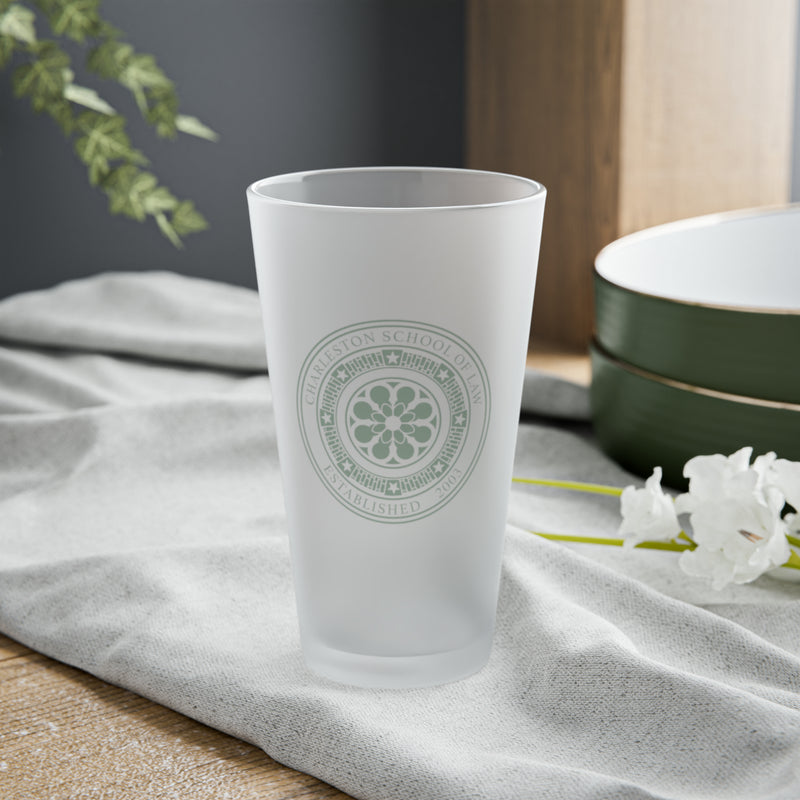 CSOL Seal Frosted Pint Glass, 16oz