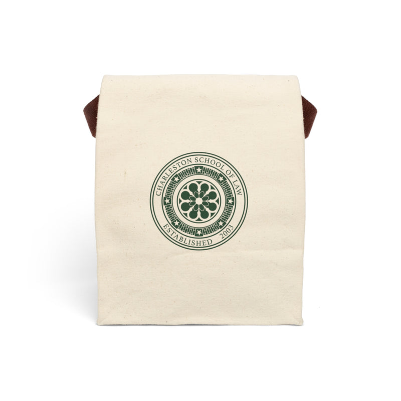 Canvas Lunch Bag With Strap