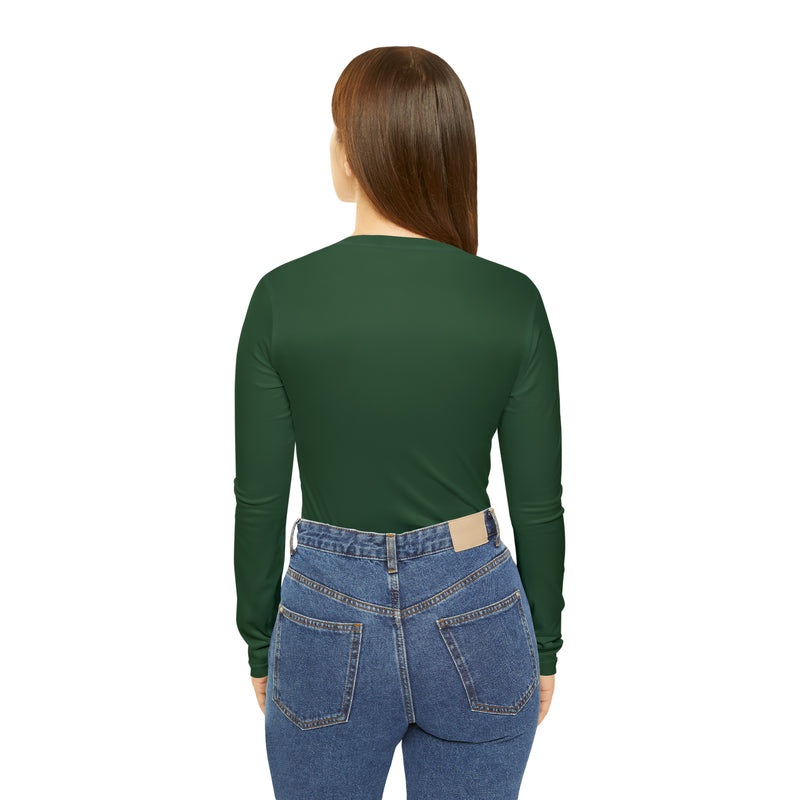CSOL Women's Long Sleeve V-neck Shirt (AOP)