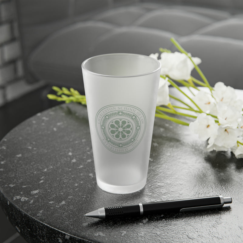 CSOL Seal Frosted Pint Glass, 16oz