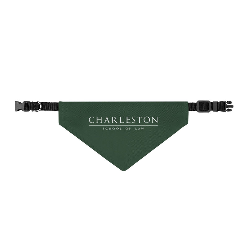 Charleston Green Clip-On Pet Bandana – Adjustable Collar Bandana for Dogs & Cats