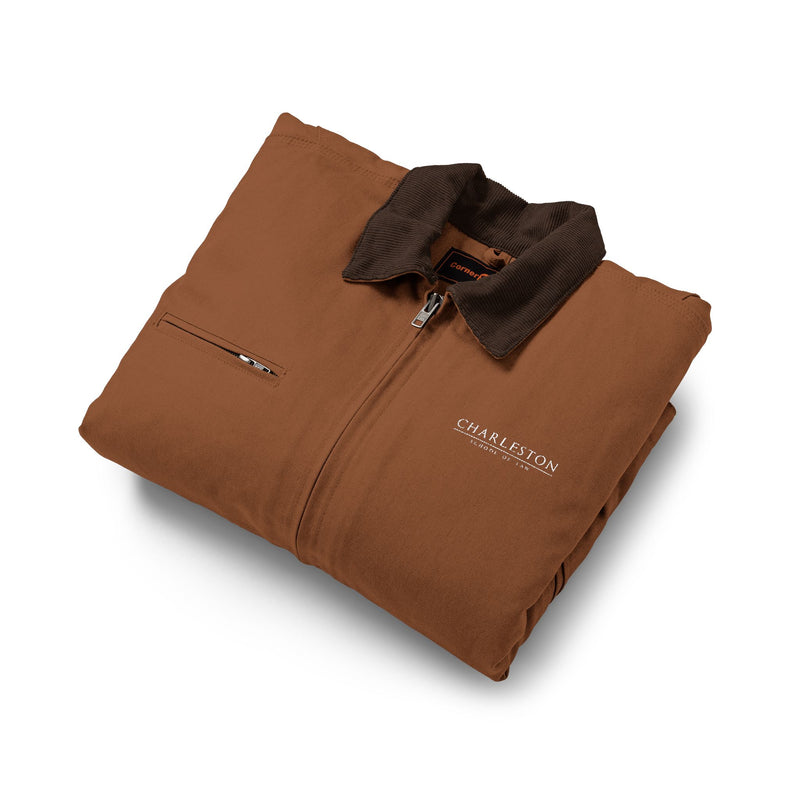 CSOL Embroidered Duck Cloth Work Jacket