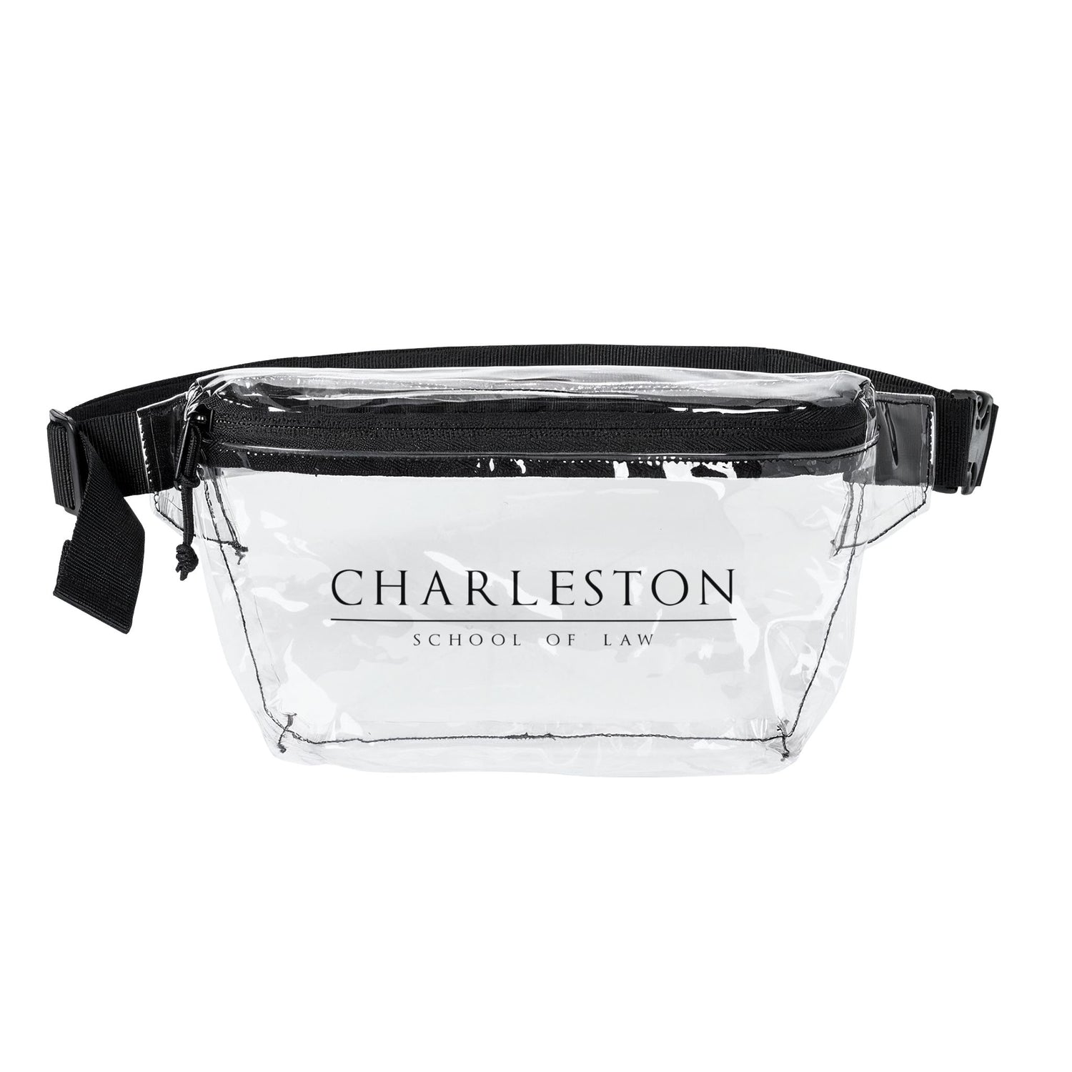 Clear Charleston Fanny Pack — Transparent Festival Waist Bag