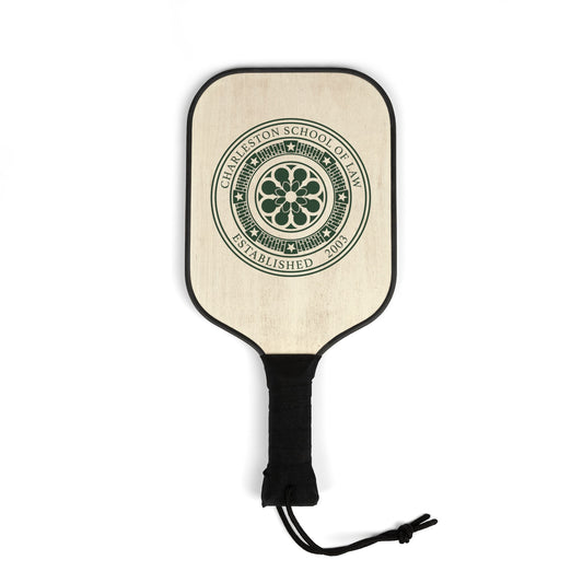 CSOL Pickleball Paddle Set — Vintage Crest Design Paddle Kit with 2 Balls