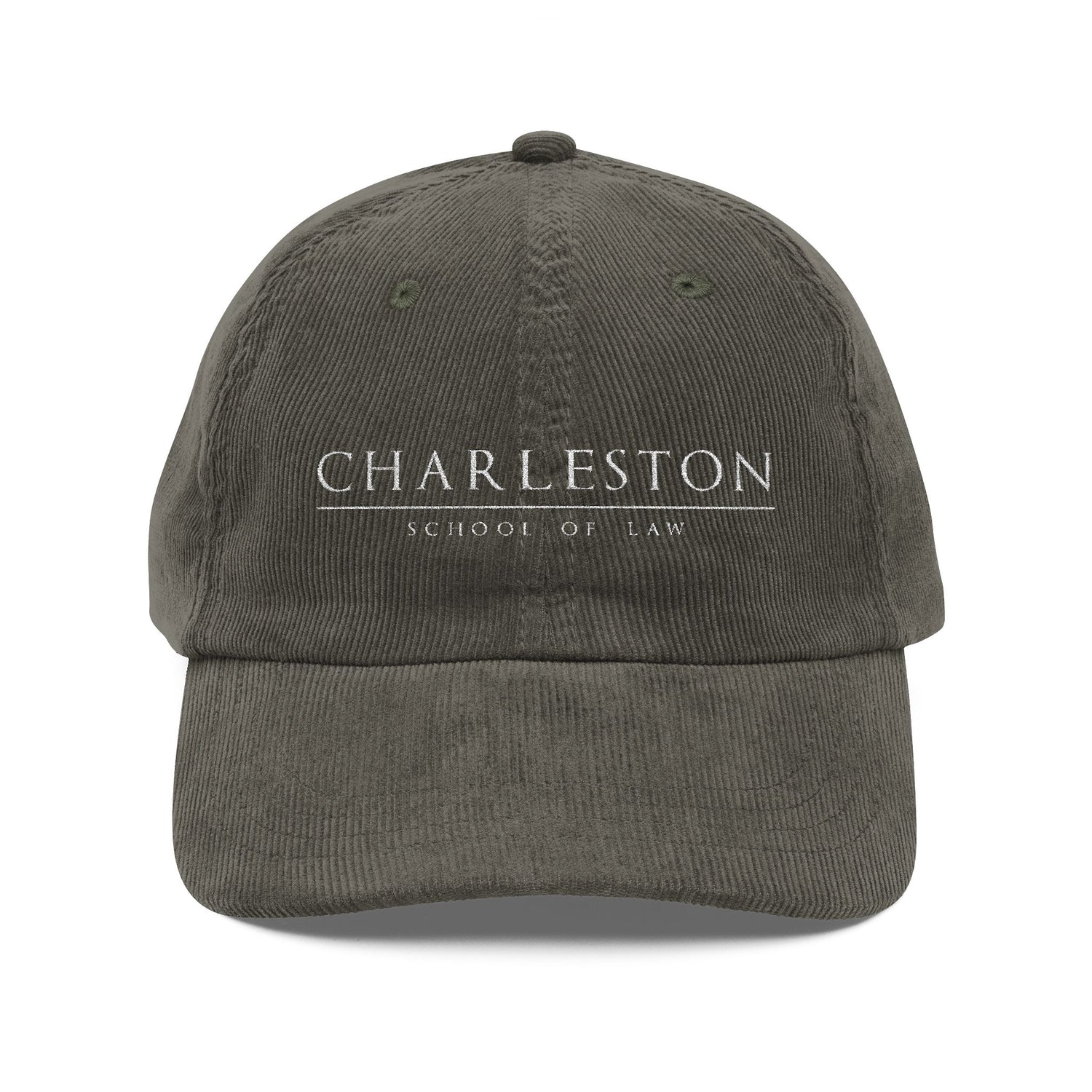 Charleston Vintage Corduroy Cap – Embroidered City Hat