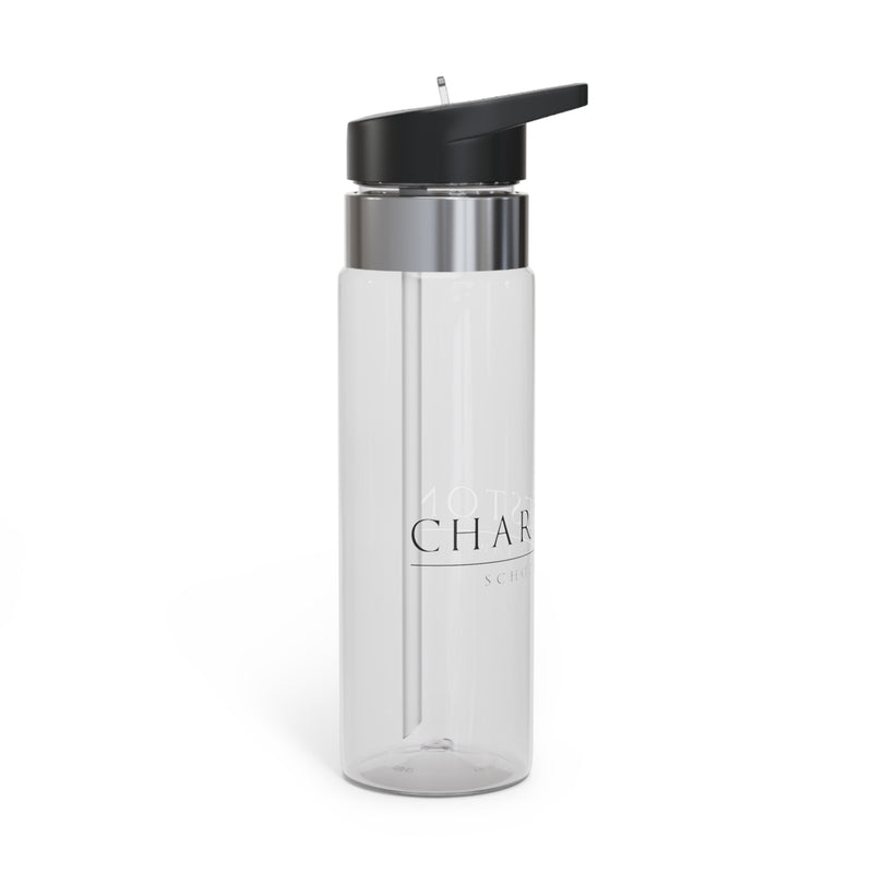 CSOL 20oz Tritan Sport Bottle — Clear BPA-Free Hydration Bottle with Flip Straw